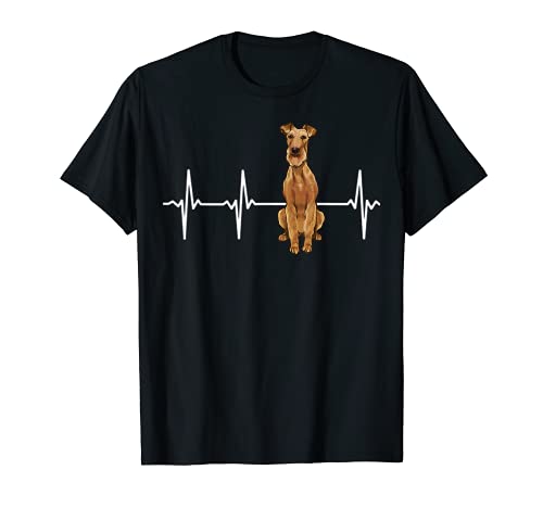 Pointer Heartbeat Dog Lover T-Shirt, Black