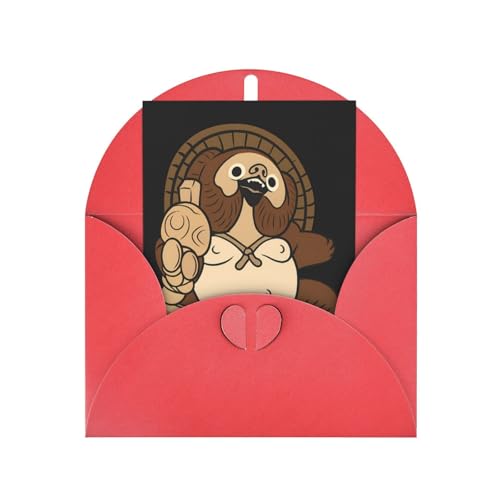 �M�y�Ă̒K�̒u�� �a�����O���[�e�B���O�J�[�h �w���p�j���|�X�g�J�[�h Red