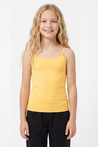 Image of Kurve Girl's Sleeveless Tank Top - Stretch Undershirts Cami Camisole, UV Protective Fabric, Rated UPF 50+ (Made in USA)