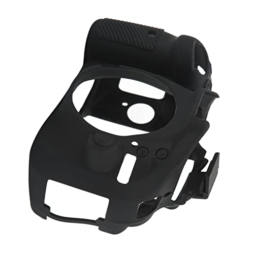 Rankomu Funda protectora de silicona suave para cámara digital Nikon D5200, resistente a los arañazos, funda a prueba de polvo, diseño ligero, fácil de acceder, color negro