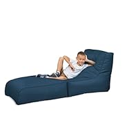 chilly pilley®, opvouwbare zitzak voor zitten en liggen 2 in 1 - met