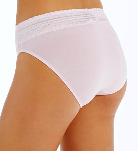 Image of Warner's womens No Pinching No Problems Dig-free Comfort Waist With Lace Cotton Hi-cut Rt2091p