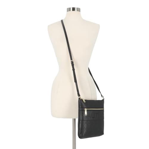 Image of Nautica Lakeside Signature Jaquard North South Crossbody Bag