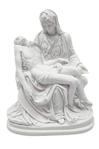 8.75" Michelangelo's Pieta Jesus Mary Italian Statue Sculpture Figurine By Vittoria Collection Made In Italy #TOP4