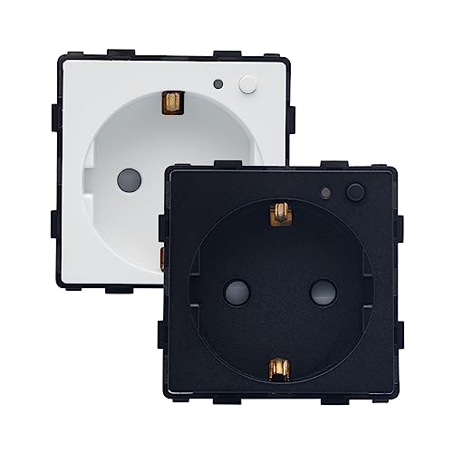 LEDKIA LIGHTING Enchufe WiFi Tipo Schuko Modern Negro