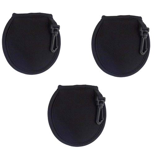 Zelerdo 3 Pack Portable Pocket Golf Ball Washer Golf Ball