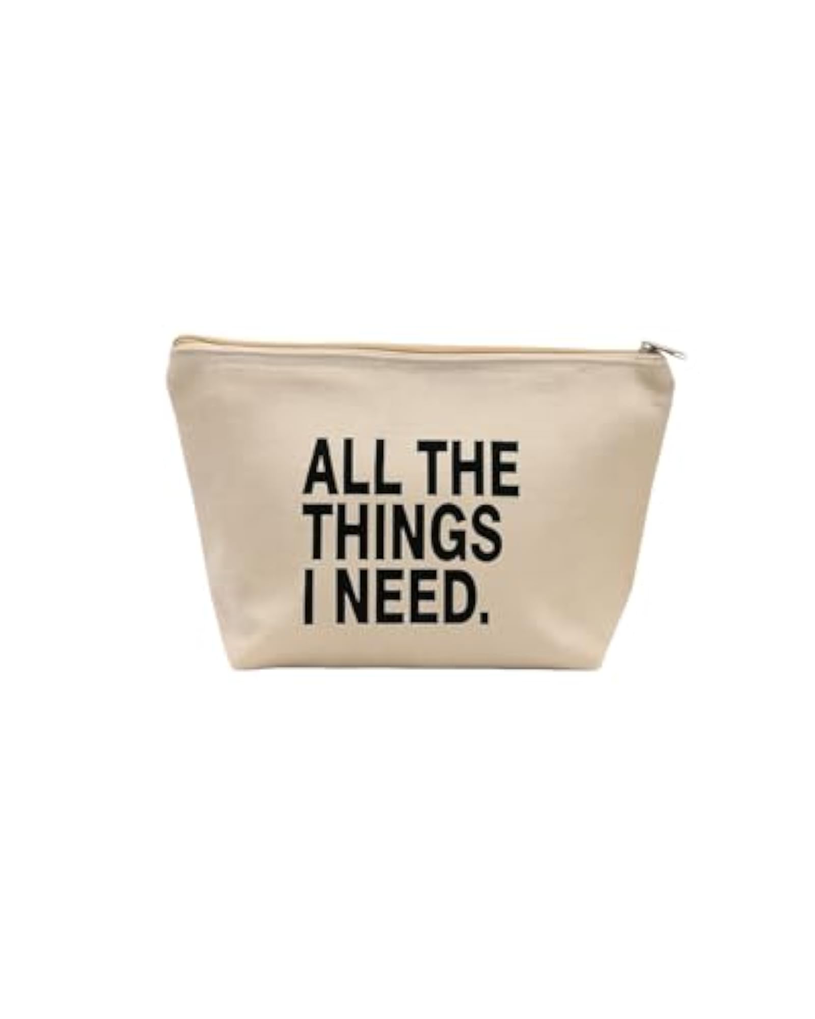 Premium Canvas Multipurpose Pouch Bag with Zip Closure
