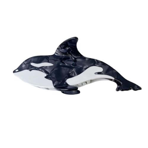 Pinza para el pelo de orca que sujeta el cabello grueso sin tirones
