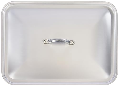 Ollas Cubierta Agnelli para Tostador Rectangular, BLTF Aluminio, Plata, 35x26 cm