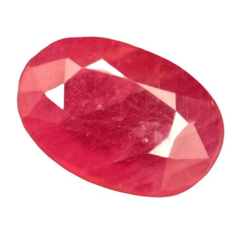 Rubis rouge naturel ovale 12mm pierre en vrac pour bague et création de bijoux uniques