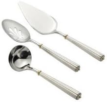 Monique Lhuillier for Waterford Fete d'or Flatware - 3-Piece Hostess Set
