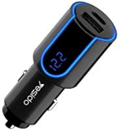Tipo C Cargador de Coche,Cargador de Coche USB de Doble Puerto r?pido con tecnolog?a de Carga Adaptable a Dispositivos Inteligentes paraPantalla Digital led Tipo C Cargador de Coche,Cargador de Coche USB de Doble Puerto r?pido con tecnolog?a de Carga Adaptable a Dispositivos Inteligentes paraPantalla Digital led