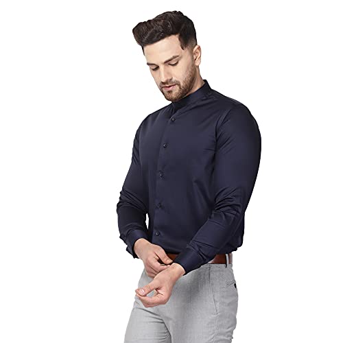 Image of blackberrys Men's Solid Slim Fit Shirt
