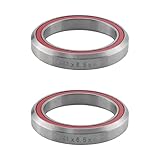 WHYHKJ 2pcs Metal 41mm Bicycle Headset Bearing Mountain Road Bike Bicycle Headset Bearing Part, Silver