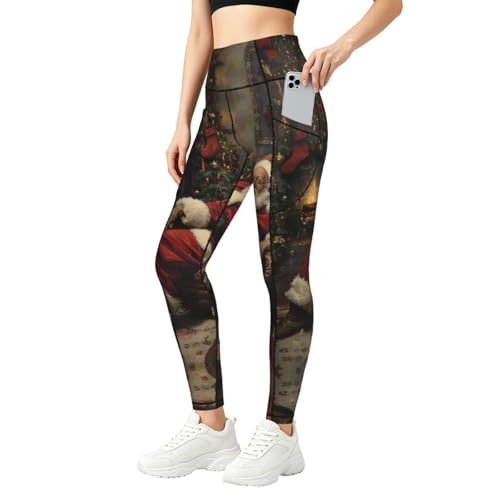 Ropa de gimnasio navideña para lucir un conjunto de entrenamiento en tus clases fitness