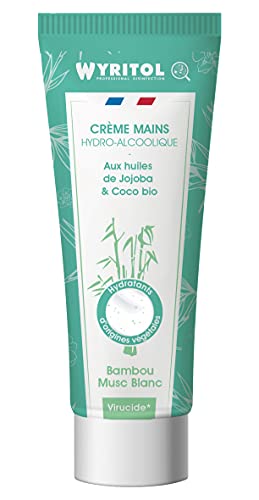 WYRITOL - Crème Hydroalcoolique Désinfectante pour les Mains - Bambou Musc Blanc - 75ml Cover