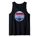 Russia Ice Hockey Flag Jersey Supporter Soviet Fan Gift Tank Top
