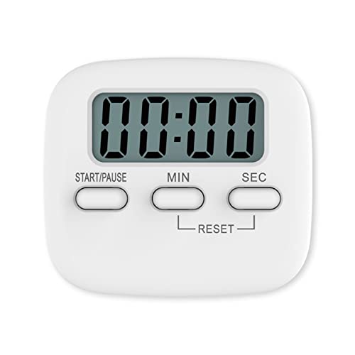 Galand Precise Multi-Use Study Timer Plastic Stable Shockproof Digital Timer For Student Study Timer For Gifts White #TOP13