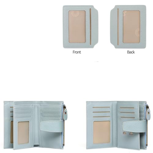 Leather Women's Purse Women's Short Multi-functional Coin Purse Driver's License Wallet2