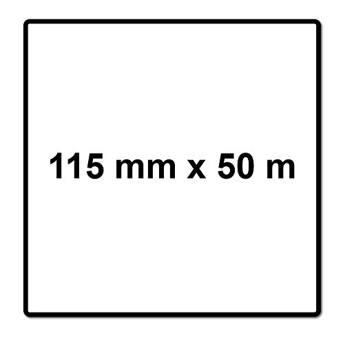 Mirka BASECUT Schleifpapier 115 mm x 50 m P80 Schleifrolle (2251100180N) Universal Schleifpapier