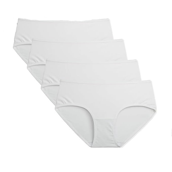 SunFlux® Soft Cotton Hipster Panty for Women |Underwear for Ladies |Briefs for Girls |Daily use Panty |Breathable Full Coverage Underpants |Combo Pack of 4-picture-10