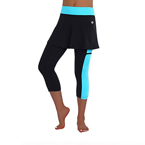 ANIVIVO Skirted Legging for Women, Yoga Legging with Skirts &Women Tennis Leggings Clothes Pockets - Image 3