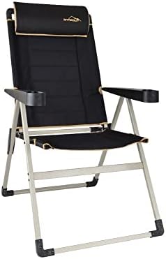 Campout Katlanır Lüx Sandalye, Dayanıklı Kamp Ekipmanları, Kamp Aksesuarları, Açık Hava Sporları, Doğa Sporları, Yürüyüş, Sırt Çantasıyla Seyahat - Görsel 1