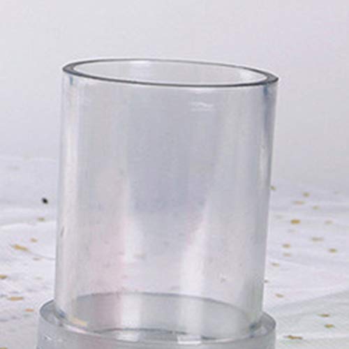 Moule à bougie en plastique 5x7.5 cm lot de 5 pour création artisanale - 6