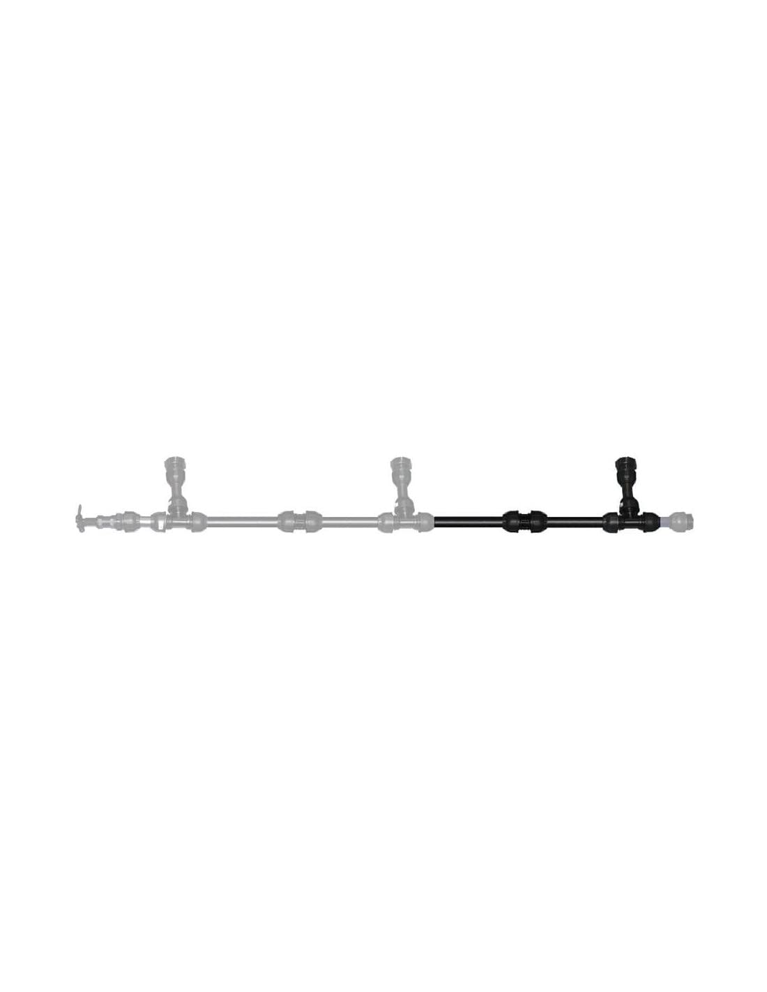Multicuves - Plastique Kit d'extension S60X6 - Raccordement 1 cuve supplémentaire, Noir