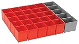 Bosch Bosch ORG72-RED Organizer Set for i-BOXX72, Part of Click and Go Mobile Transport System, 30-Piece