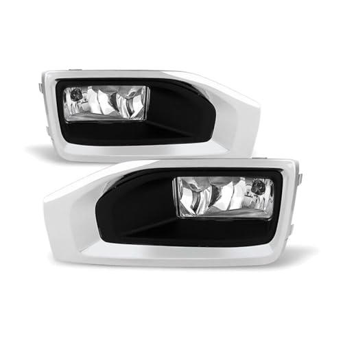 LORKDEEM AWPWAY for GMC for Yukon 2015-2020 for Yukon XL 2015-2020 Bumper Fog Lights Driving Lamps w/Switch Heavy Duty Polycarbonate-Lens SG0393