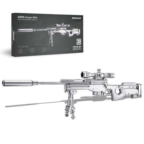 Piececool(ピースクール) 立体パズル 金属製 メタリックナノパズル 3dパズル 組み立て必要 接着剤不要 難易度2つ星 中級者 大人向け コレクション 置物 (AWM)