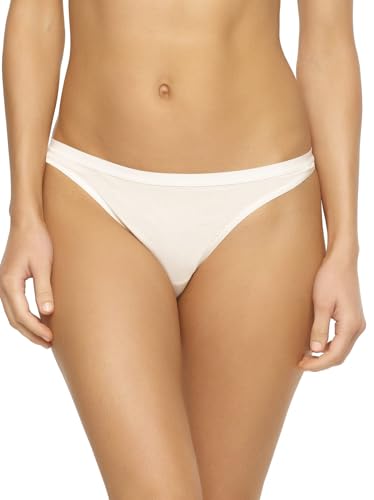 Image of Felina Women's Organic Cotton Thong Underwear, 6-Pack