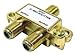 GC ELECTRONICS - 32-3203-BU - SPLITTER, DC BLOCKING CABLE, 1F/2F