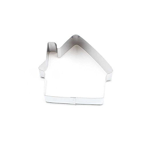 Image of 2 Pieces Metal Biscuit Cookie Cutter Pastry Jelly Making Molds BZB8 House Cake Craft Fondant