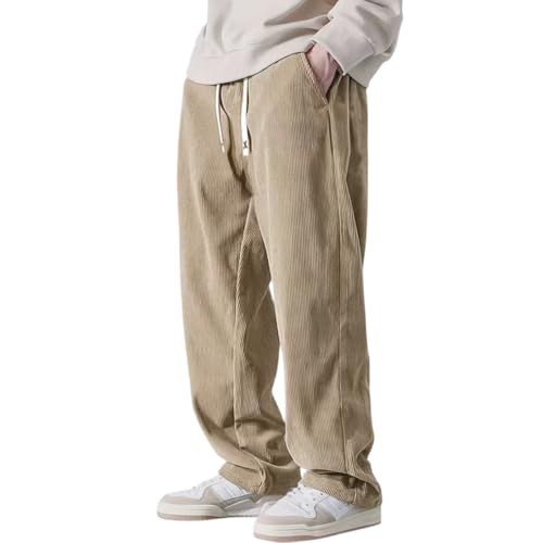 Image of Amazon Brand - INKAST Men Men's Corduroy Casual Trousers Pants