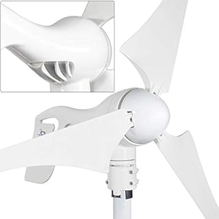 Pikasola Wind Turbine Generator 12V 400W with a 30A Hybrid Charge Controller. As Solar and Wind Charge Controller which can Add Max 500W Solar Panel for 12V Battery