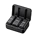 Sony Dual-Channel Wireless Microphone ECM-W3 (2 TX + 1 RX + Charging Case) Noise Cancellation, Low-Cut Filter, for iPhone, Android, Camera Bundle with, 2X Turnstile Omnidirectional Lavalier Mics