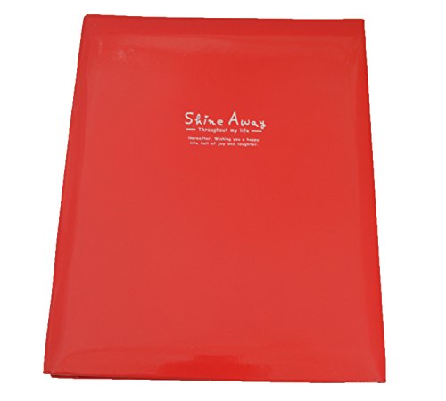 KING Album Free A4 F10 10 Sheets [Black Mount] 11-20 Pages Red 70681