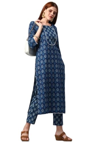 Image of ANNI DESIGNER Women Kurta and Pant Set