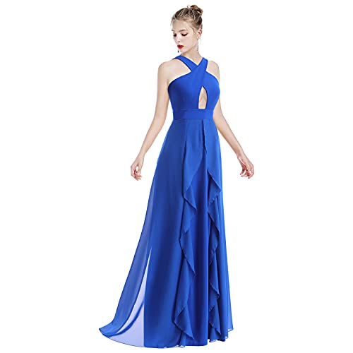 Image of Women Transformer Hi Low Evening Long Prom Dress Halter Convertible Multi Way Spaghetti Strap Wedding Cocktail Maxi Gown