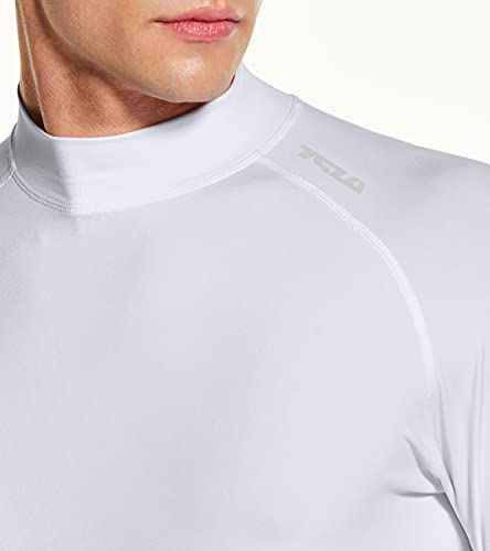 image for TSLA CLSX Men's UPF 50+ Long Sleeve Rash Guard, UV/SPF Quick Dry Swim 