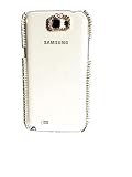 NOVAGO Compatible avec Samsung Galaxy Note 2  Coque Rigide avec décoration de Petits Strass et Perles Brillants
