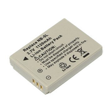 Amazon.com: 1200mah NB-5L Li-ion Replacement Battery For Canon