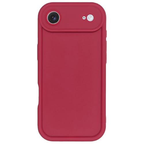 Image of Puxicu Slim Case for iPhone 17 Air, Enhanced Camera Protection, Shockproof Skin-Friendly Touch Soft Case Cover for iPhone 17 Air Phone 6.5 inch, Wine