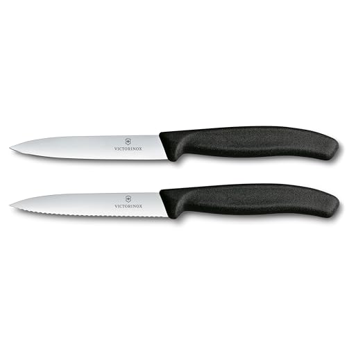 VICTORINOX(rNgmbNX) yAmazon.co.jpzZbg H@Ή yeBiCt2{Zbg 10cm n gn ubN lԍHwɊÂyĈ₷ p[OiCt XCXNVbN 6.7793.2