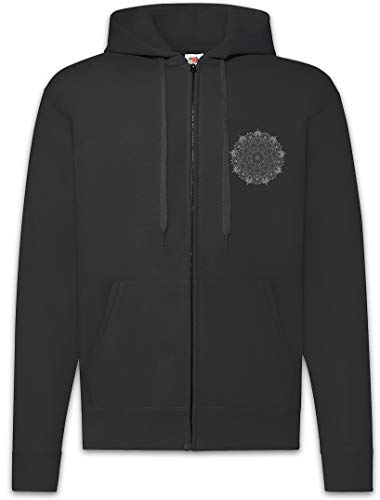 Sweat à capuche homme Urban Backwoods Mandala I veste zippée streetwear