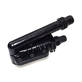 De color negro Miter Termostato de Enfriador de Aceite de transmisión automática Compatible con BMW E60 E61 E65 17217559962 Conjunto de termostato Termostato Tubería de Agua (Color : Colorless)