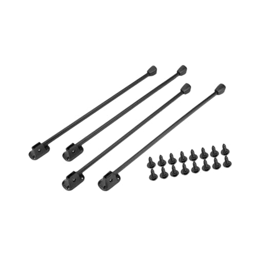Patas de comedor elegantes, soportes de escritorio plegables de viaje con tornillos