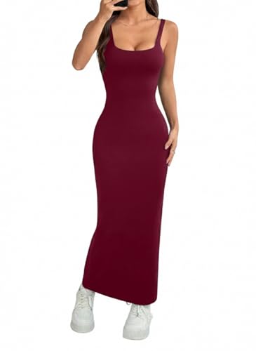 GRECIILOOKS Women One-Piece Sleeveless Bodycon Dress